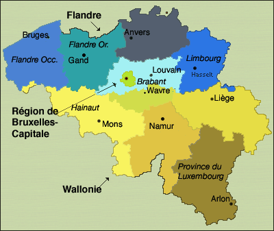 Belgique Atlas