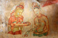 Sigiriya - Fresque murale