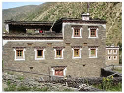 maison tibetaine