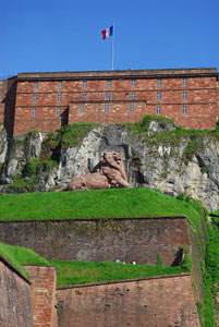 Lion devant la citadelle