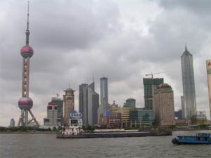 Quartier Pudong à Shanghai