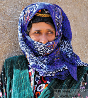 Femme baloutche du village de Mir