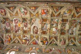 Plafond de la Chapelle Sixtine