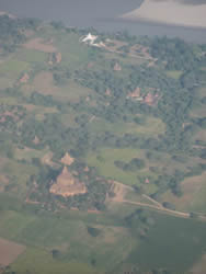 Bagan vue d'avion