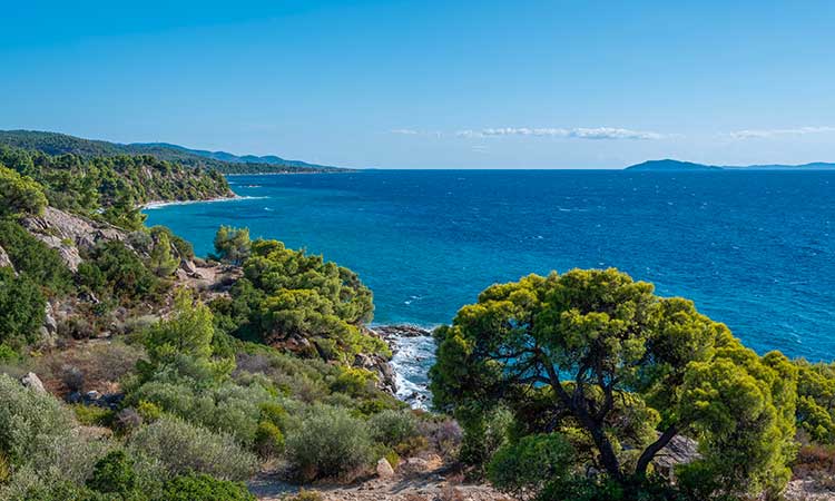 cote-de-la-mer-egee-de-la-grece