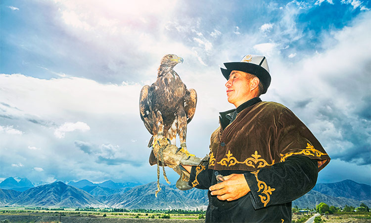 aigle mongolie