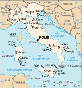 Italie Atlas