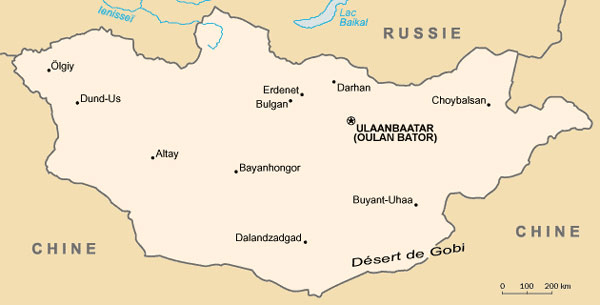 Mongolie Atlas