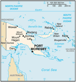 Papouasie-Nouvelle-Guinée Atlas