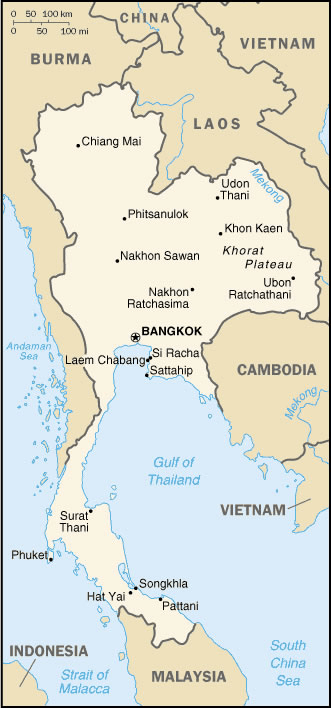 Thaïlande Atlas