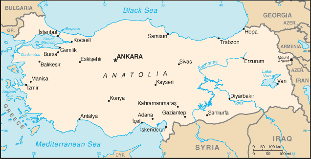 Turquie Atlas