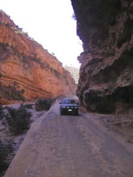 Dans les gorges de l'Assif Melloul