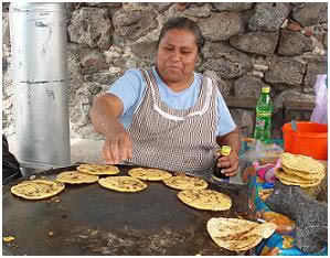 Tortillas chaudes