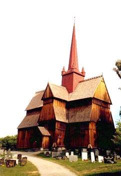 église en bois