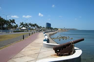 Campeche - Canon sur le malecon