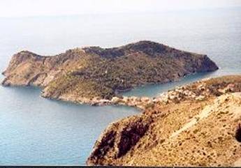 la presqu'île rocheuse d'Assos