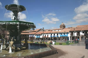 Cusco - La place d'Armes