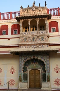 Porte dans le City Palace