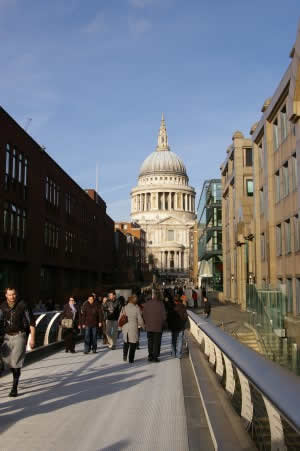 Proche de St Paul, la Cathédrale