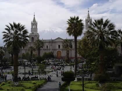 La place d'Armes d'Aréquipa