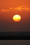 Laguna Bacalar - Lever de soleil