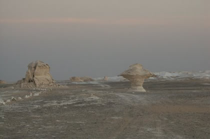 le désert blanc