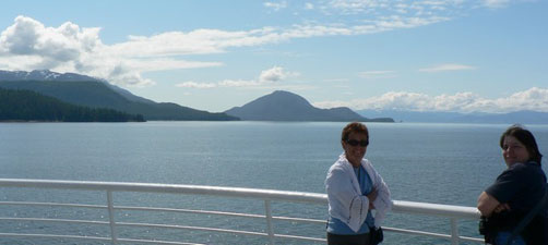 Sur le bateau