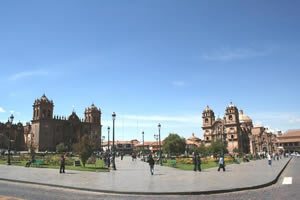 Cusco - La place d'Armes