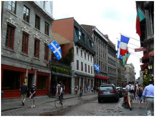 rue du vieux montréal