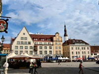 La place de l'Hôtel de ville