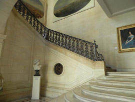 L'escalier d'honneur - Hôtel Le Pelletier