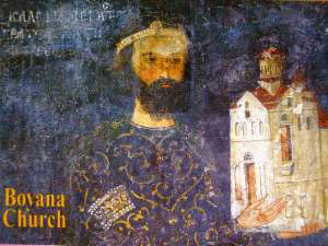 Peinture de l'église de Boyana
