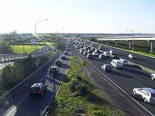 Bouchons à Auckland
