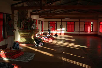 chambre au monastère de Yasagyi 