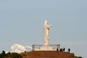 Saqsayhuaman - Le christ de Cusco