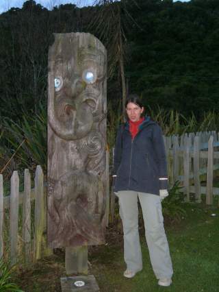 Statue Maorie