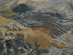 Vue sur la région de Cappadoce