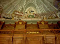 Bibliothèque de Eger - plafond