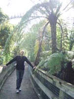 Julien au Trounson Maori Park