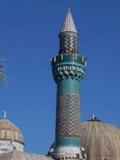 Vue sur la mosquée verte