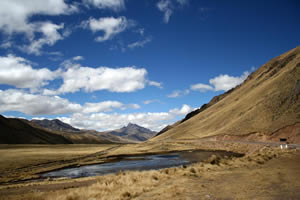 Col de la Raya - Paysage au col