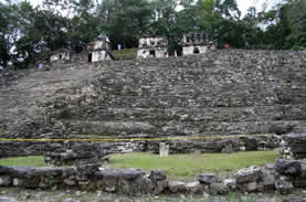 Bonampak - Vue générale du site