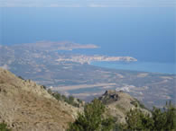 Vue sur la Méditerranée