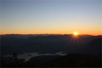 Adam's Peak - Lever de soleil