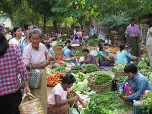 Marché de Nyaung-U