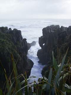 Blowholes Punaikaiki
