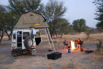 Camping de Kalahari