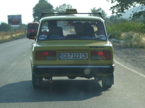 Sur la route de l'aéroport