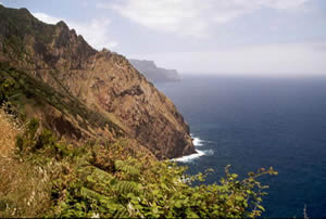 La cote Nord de l'île de Madère