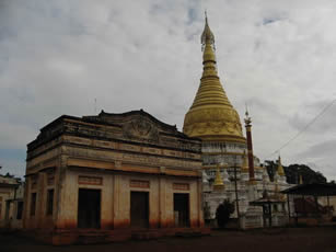 pagode terme de notre randonnée de la matinée